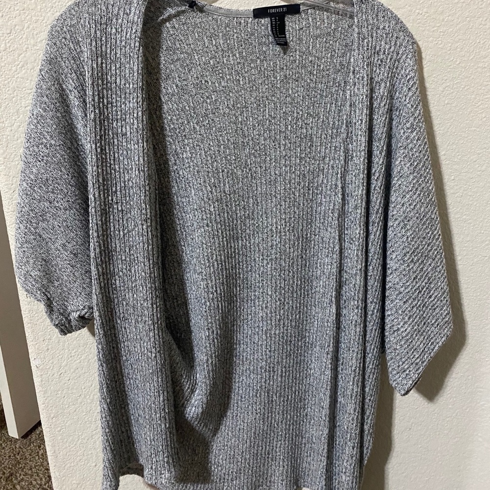 Forever twenty one short sleeved cardigan